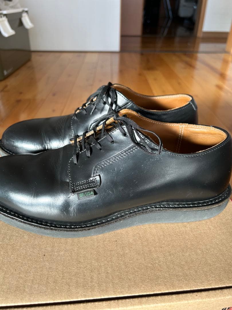 レッドウィング　ポストマン 101ブラック 10D箱付き　28cm