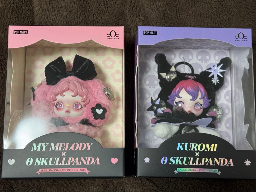 k*k様 タ*吉様 スカルパンダマイメロ、クロミペア SKULLPANDA