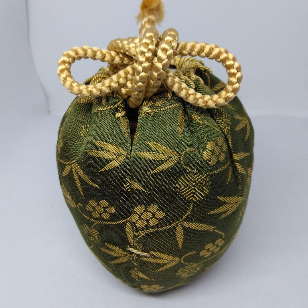 大名物 漢作 笹田有祥 模 酸漿(ほおずき)文琳茶入 茶道具