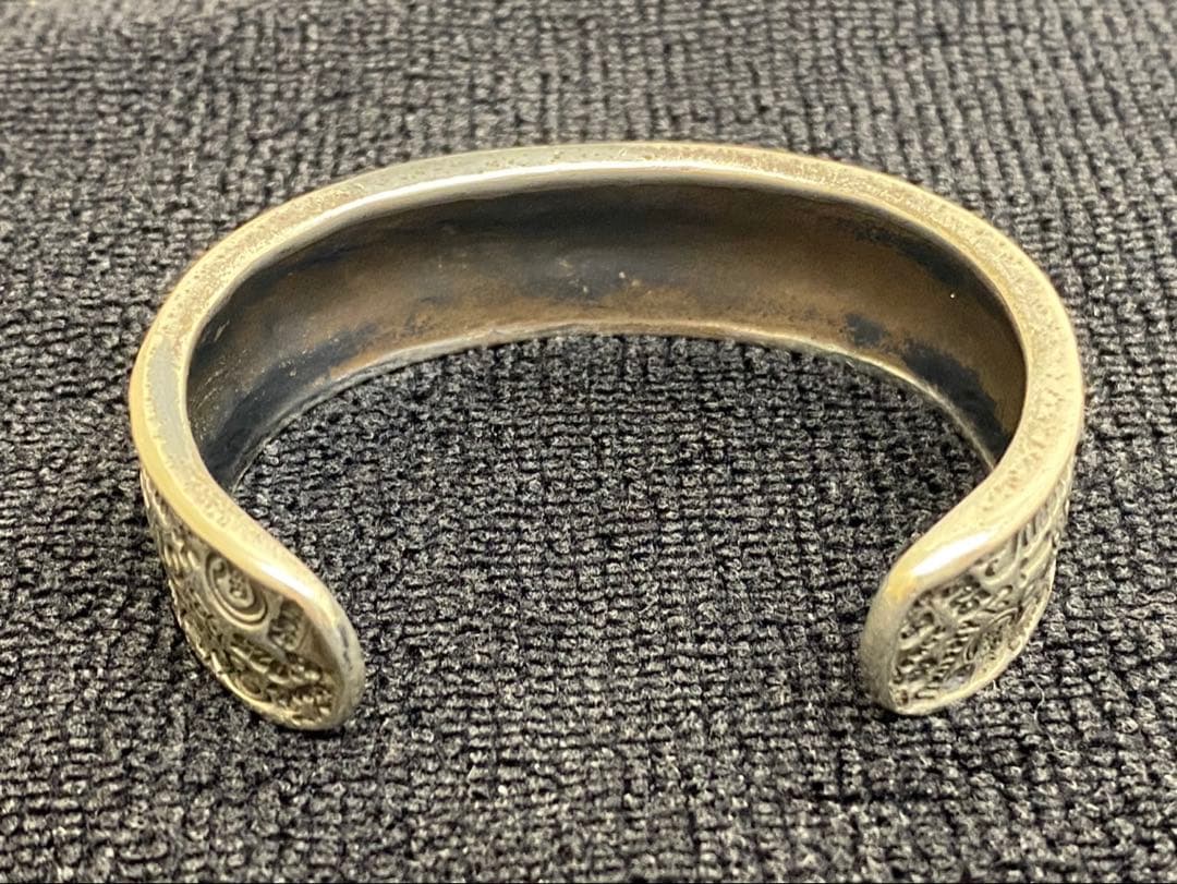 黒猫くろ太　ビルウォールレザー　BWL ワイドグラフィティバングル