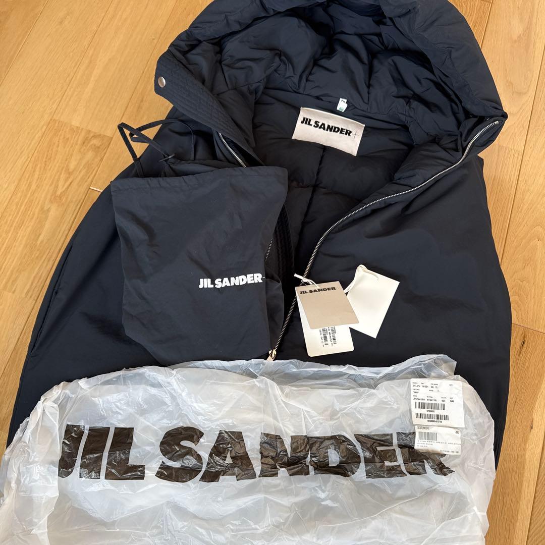 JIL SANDER ジルサンダー　フード付きダウンベスト