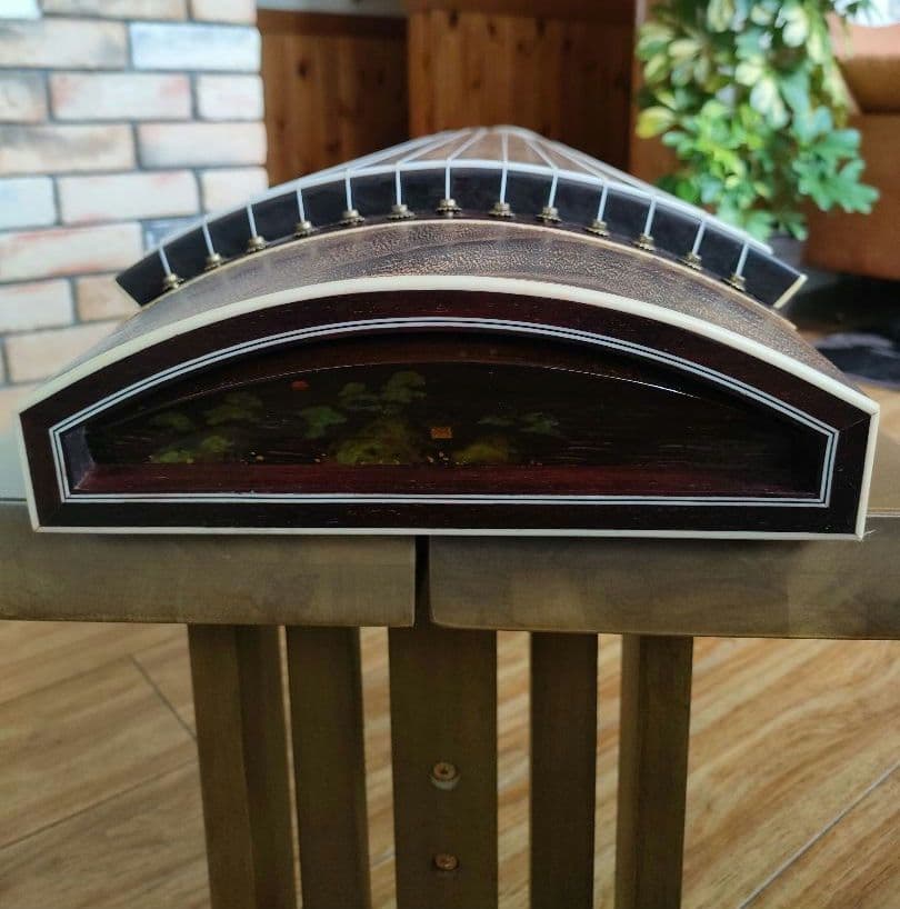 ももちゃん　琴13弦　すだれ彫り　付属品