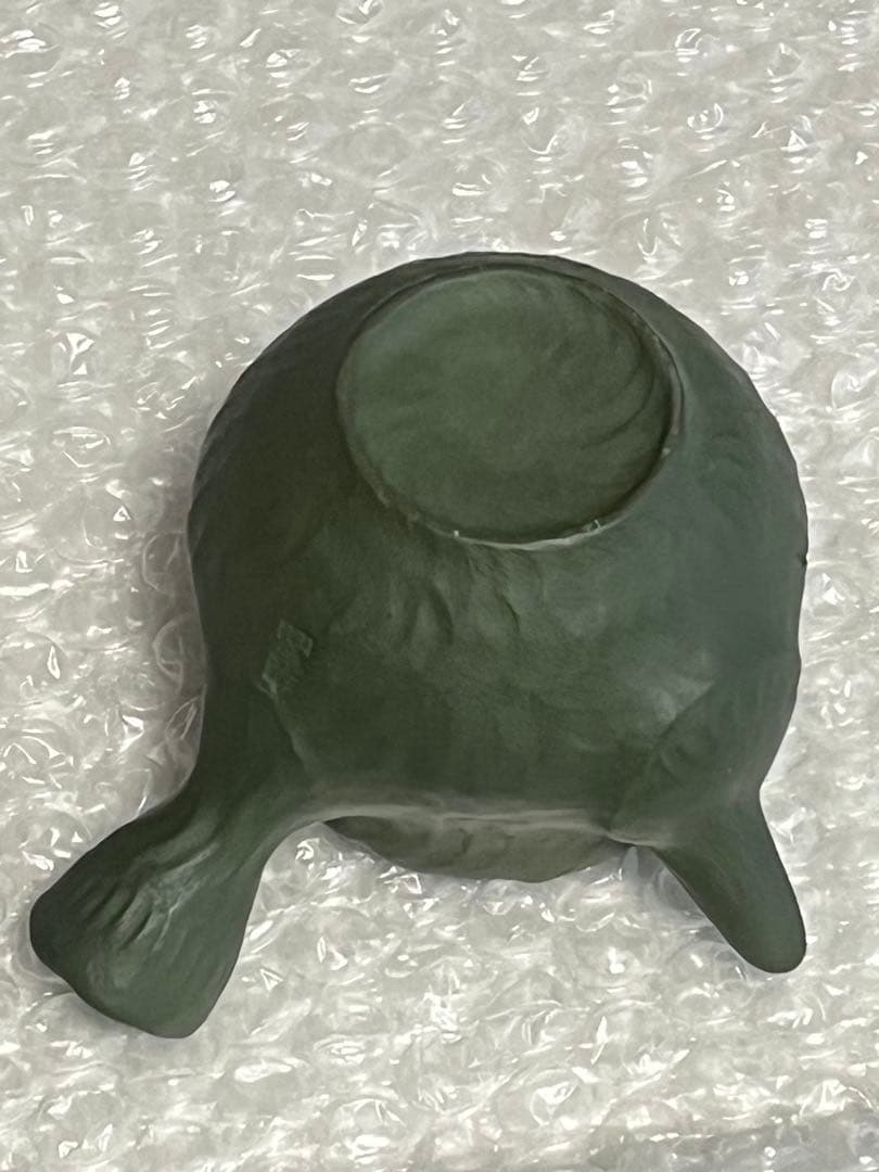 急須　緑泥　萬古焼　春山