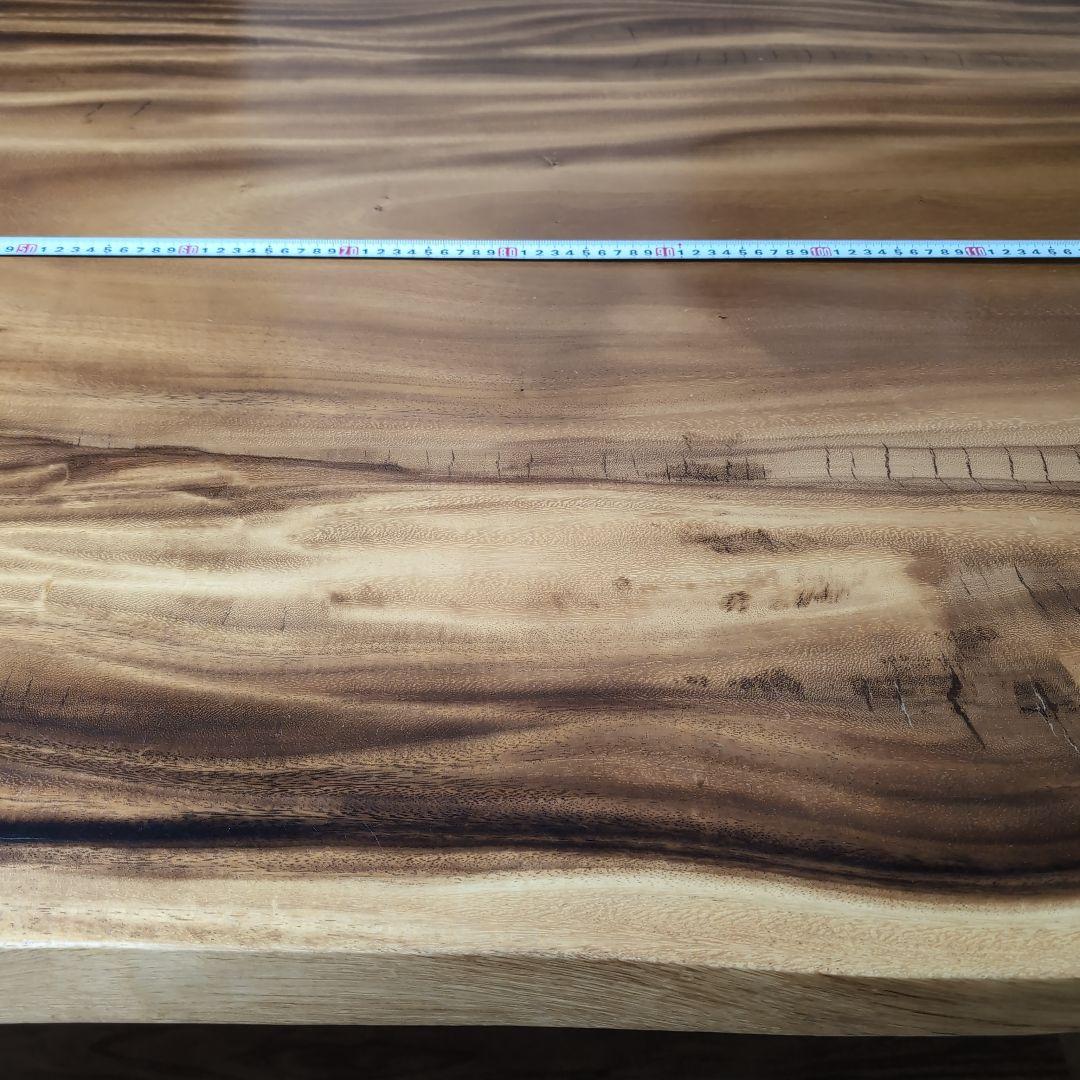 167×91〜99×5 無垢 一枚板 モンキーポット テーブル ①天板のみ