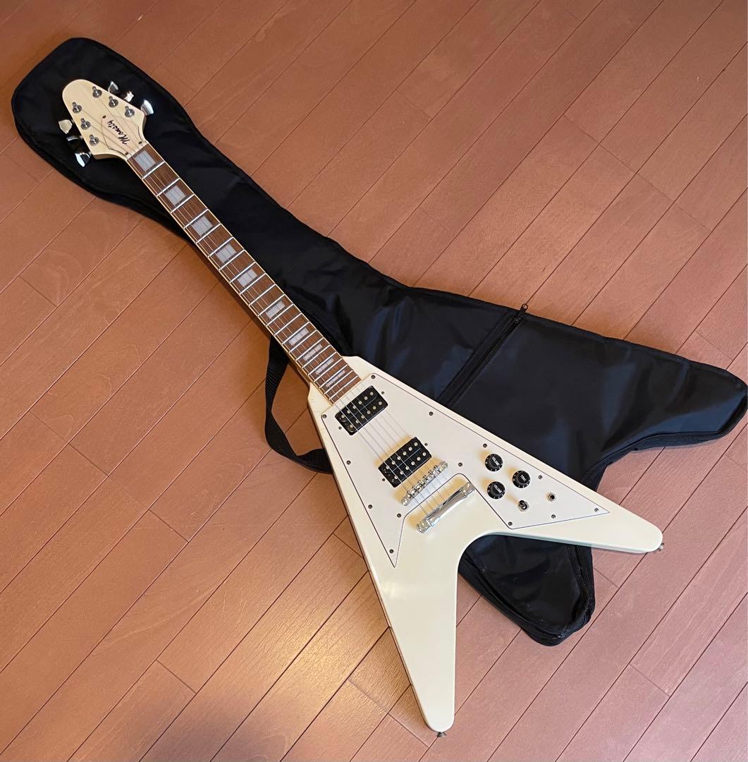 Monsty フライングV ソフトケース付き　音出し確認済み