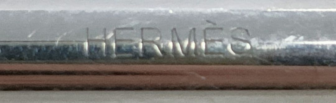 APX15 エルメス 美品 ボールペン チェーン付き スターリングシルバー