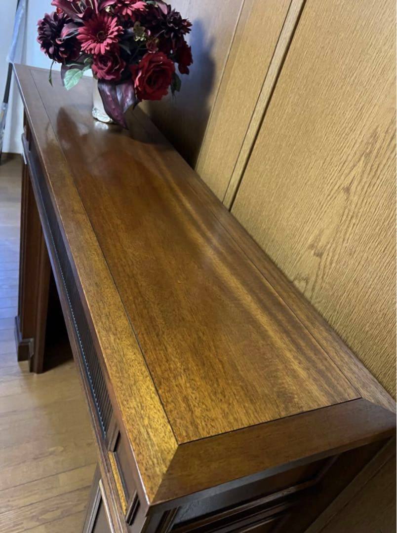 希少　ドレクセル マントルピース　暖炉　サイドボード　美品　輸入家具　大塚家具