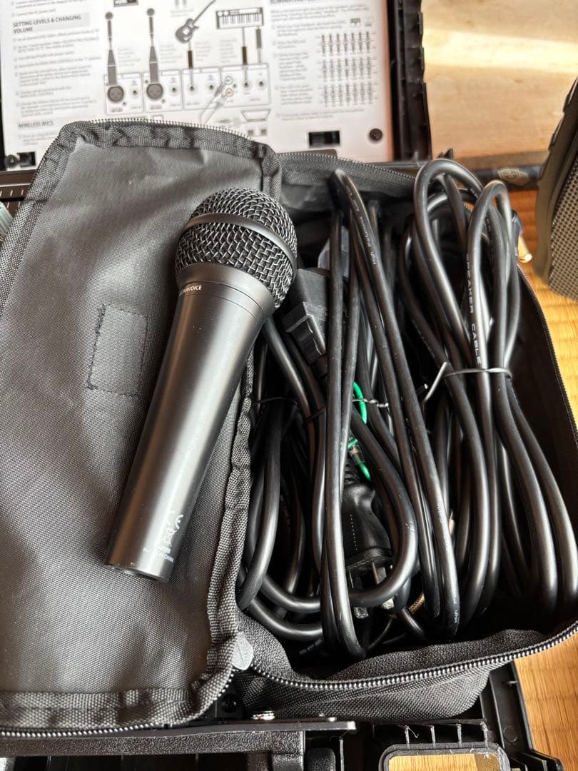 割引！ベリンガーPPA200簡易PA&BOSSダイレクトボックス