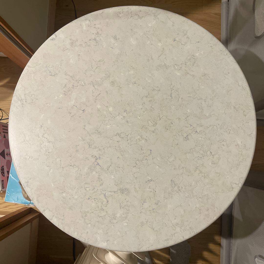 大理石風カフェテーブルテーブル　最終値下げ！