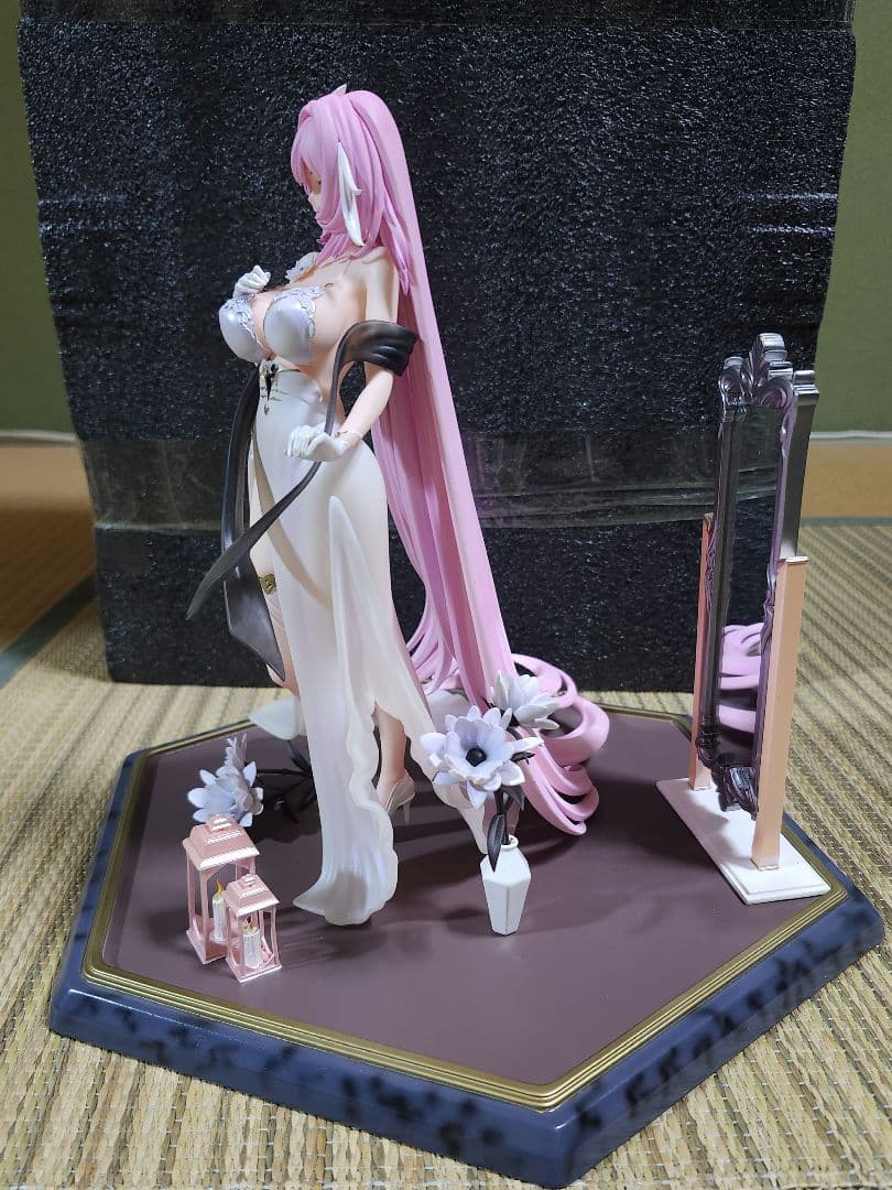 人*間様 ガレージキット 崩壊3rd エリシア(ウェディングドレス) 塗装済み完