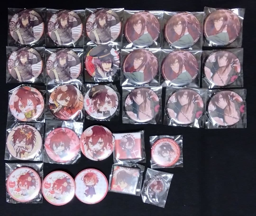 カラマリ　峰雄　缶バッチ　セット