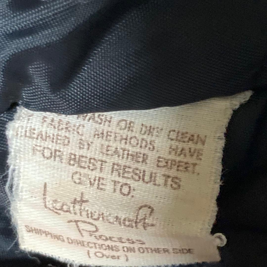 USA製 ショット 699 本革 ダブル ライダースジャケット 38 Dポケット