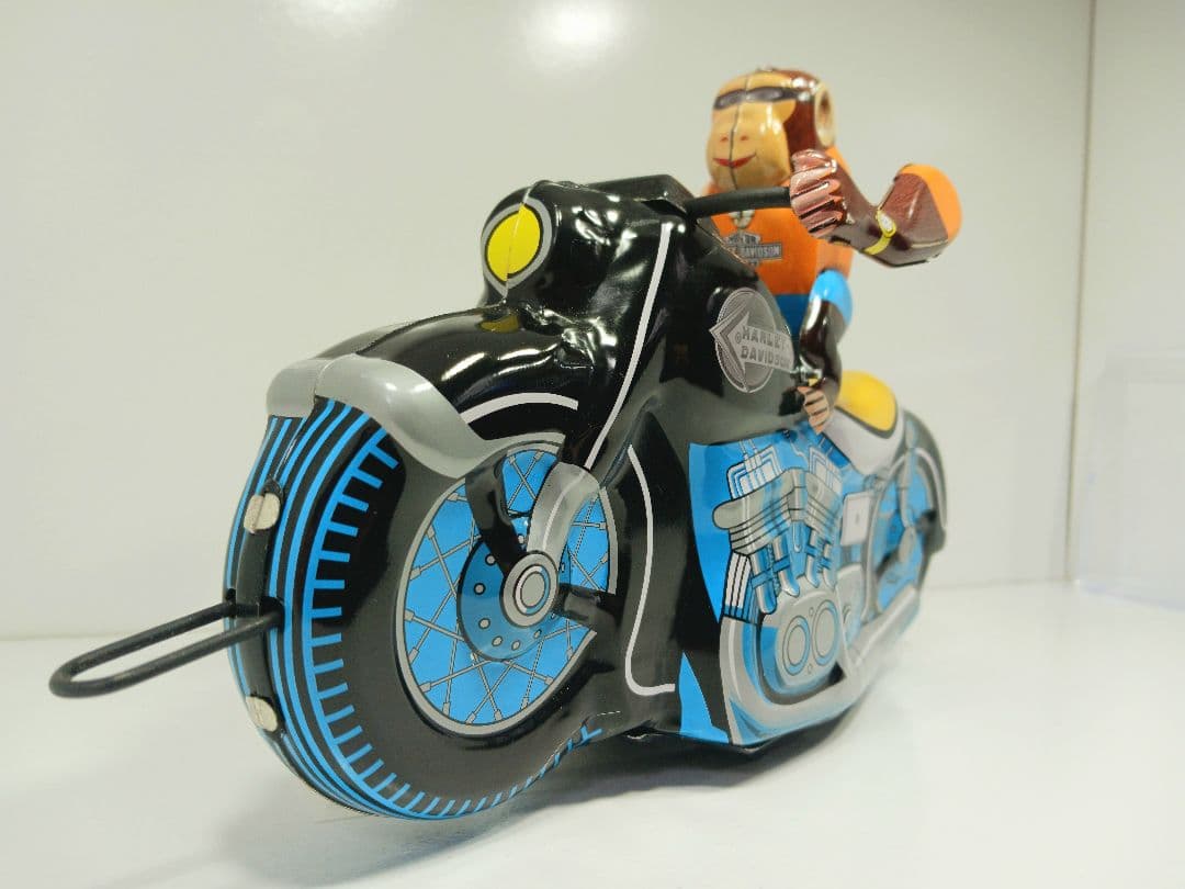 希少 ハーレーダビッドソン アクロバティックモンキー ブリキ
