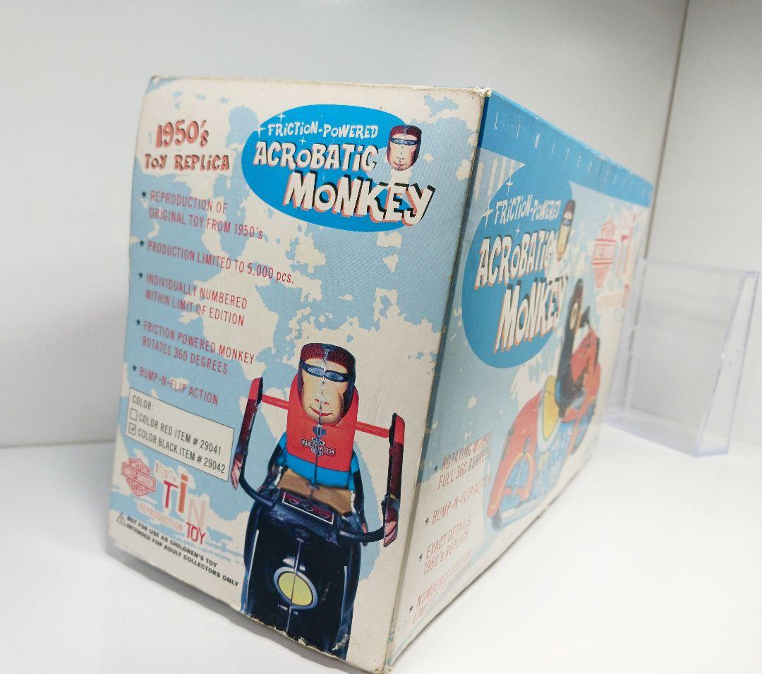 希少 ハーレーダビッドソン アクロバティックモンキー ブリキ