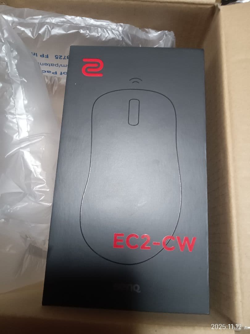 BenQ EC2-CW ワイヤレスマウス