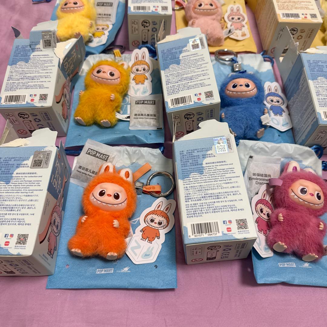 9個セットPIN FOR LOVE イニシャル　ラブブ