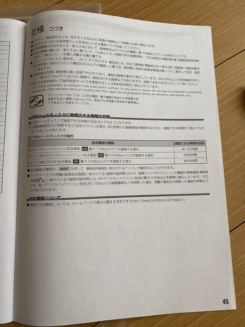TOSHIBAレグザ４K対応☆50型☆値引あり