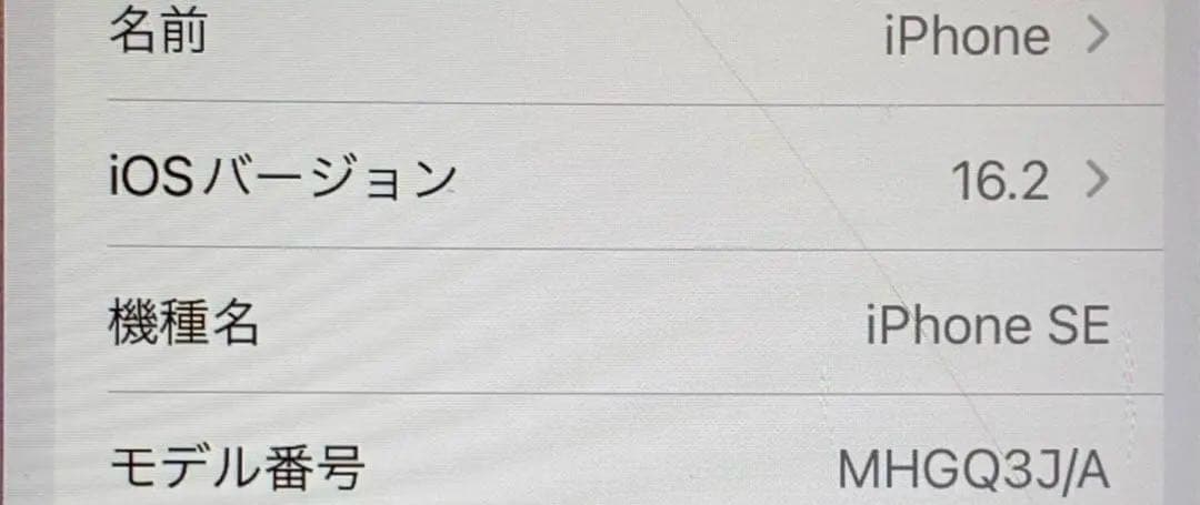 携帯電話本体 iPhone SE 64GB