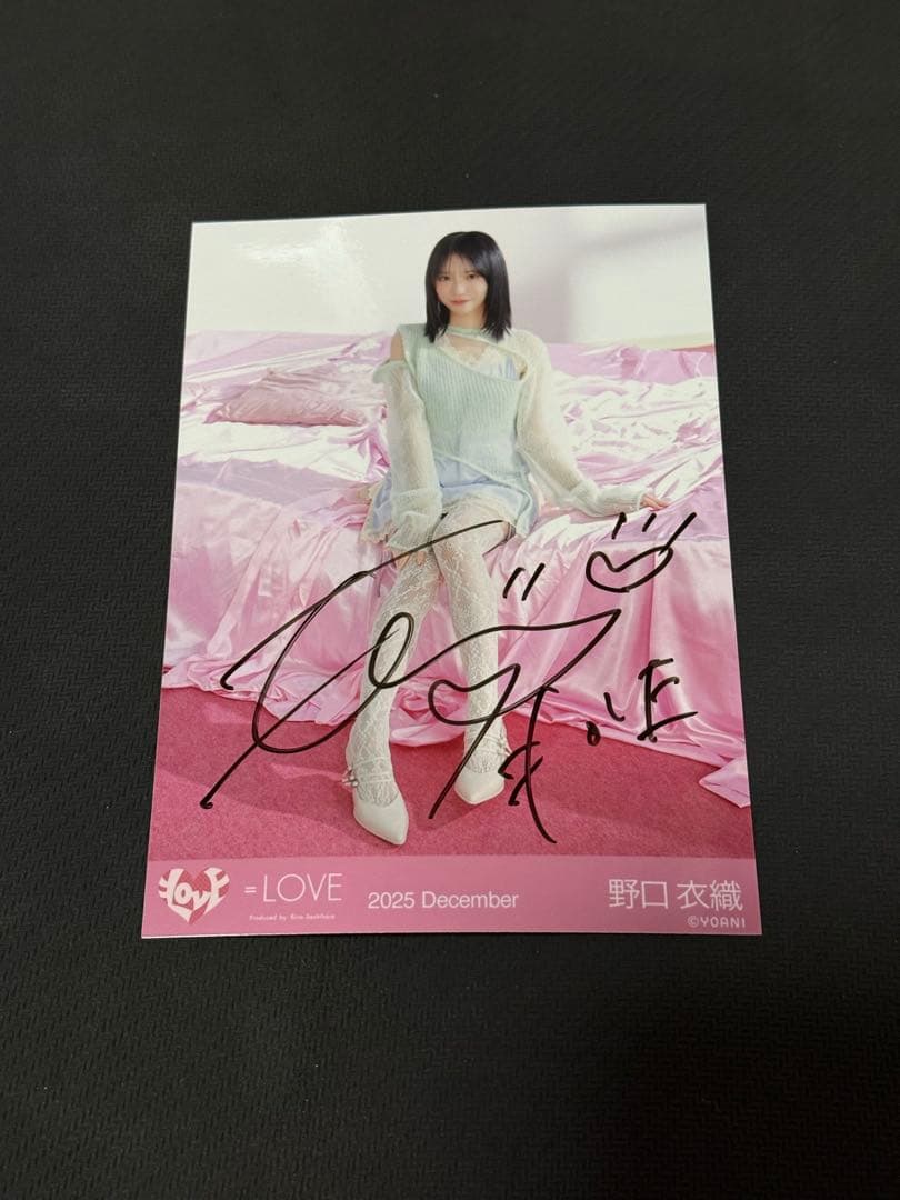 ♡*様 = LOVE イコラブ　ラブソングに襲われる ジャケット衣装 野口衣織