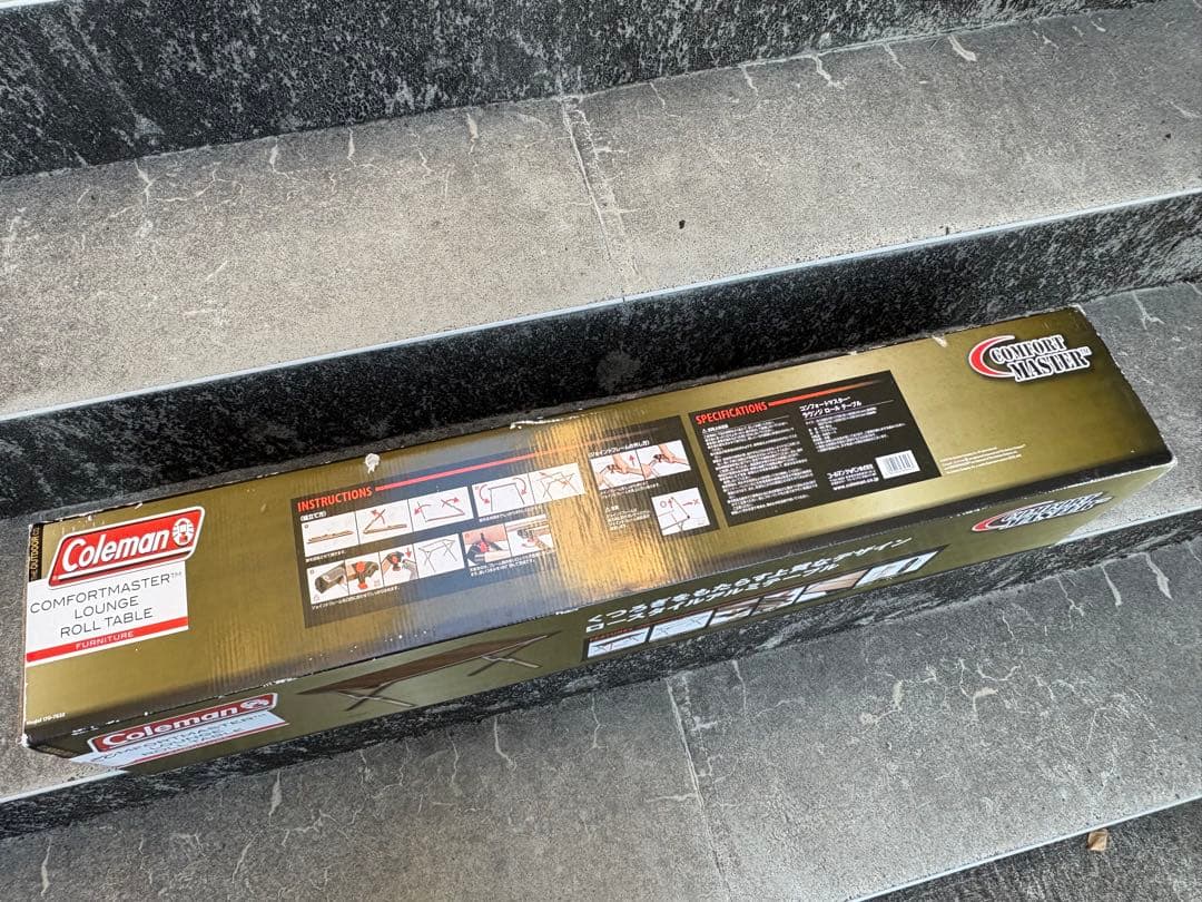 ジ*。様 未使用 coleman コンフォートマスター ラウンジロールテーブル