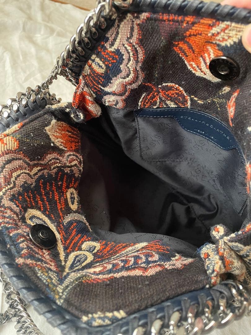 ステラマッカートニー ファラベラ ゴブラン 2way 花柄 ショルダーバッグ