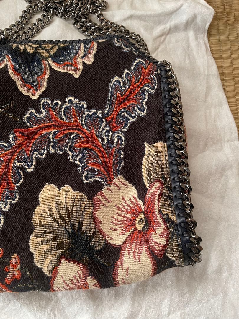 ステラマッカートニー ファラベラ ゴブラン 2way 花柄 ショルダーバッグ