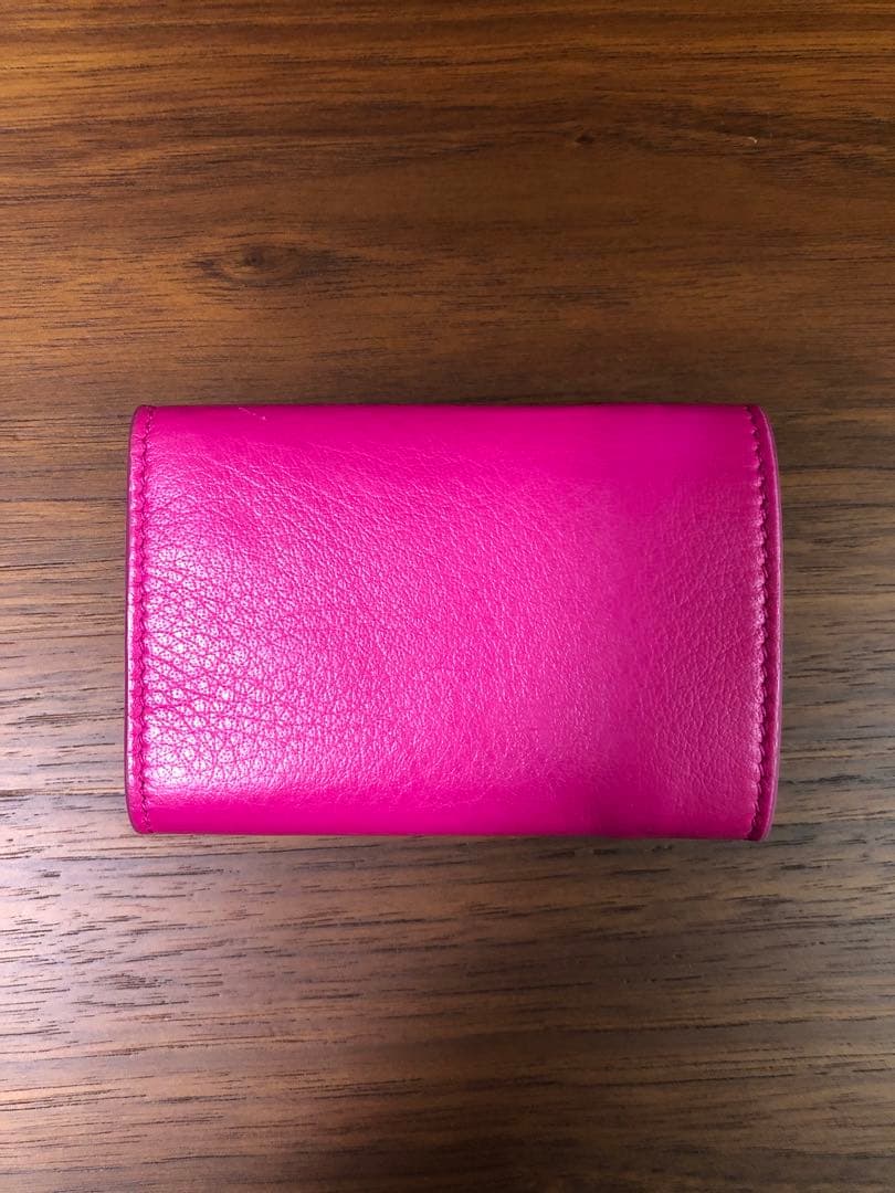 BALENCIAGA バレンシアガ 三つ折り財布 ピンク