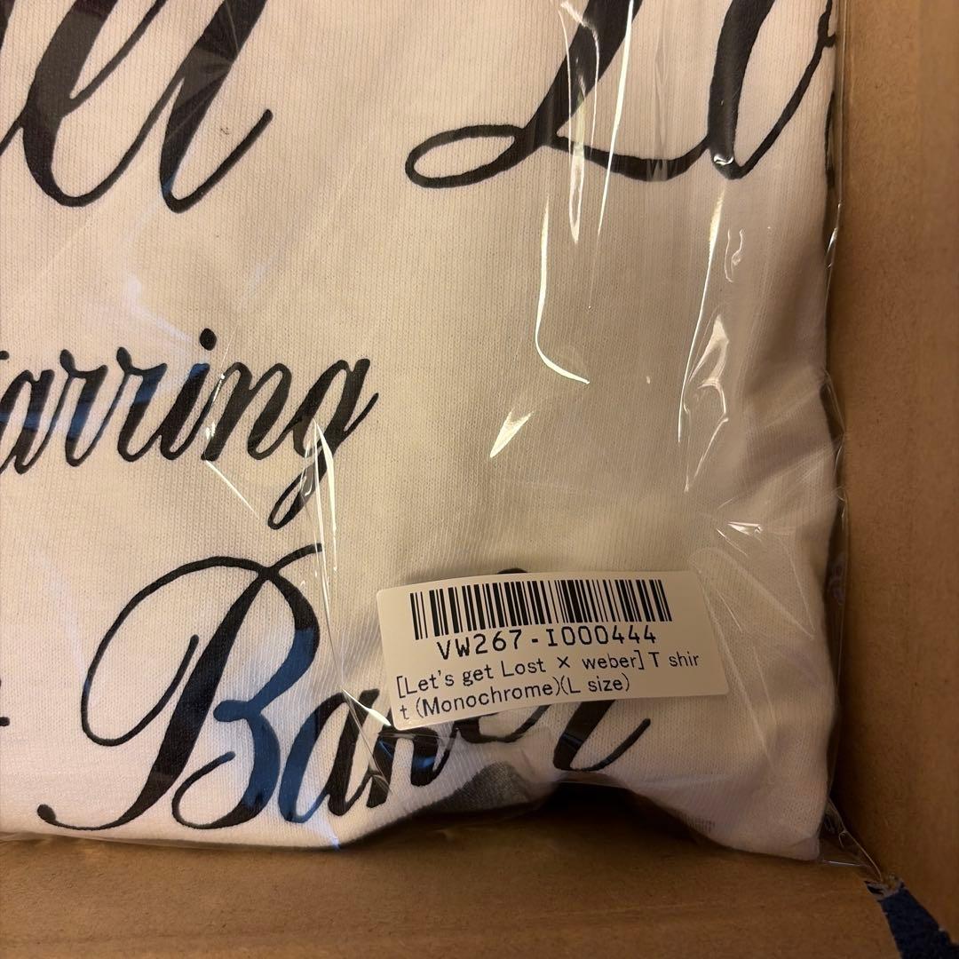 Let's get Lost × weber Tシャツ
