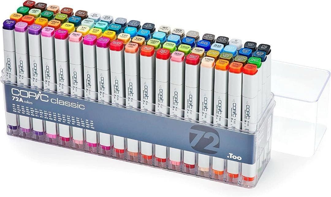 Copic Classic 72色セット 新品　コピック