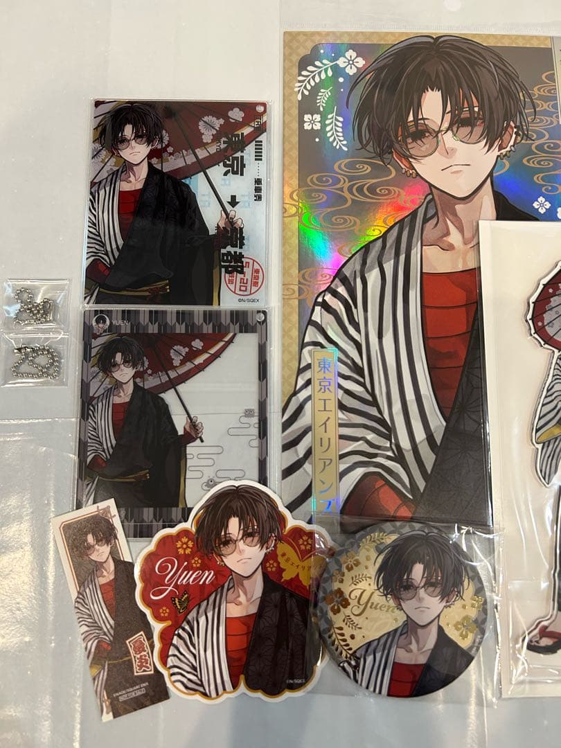 東京エイリアンズ　推し旅　ビッグアクリルスタンド　ステッカー　憂炎