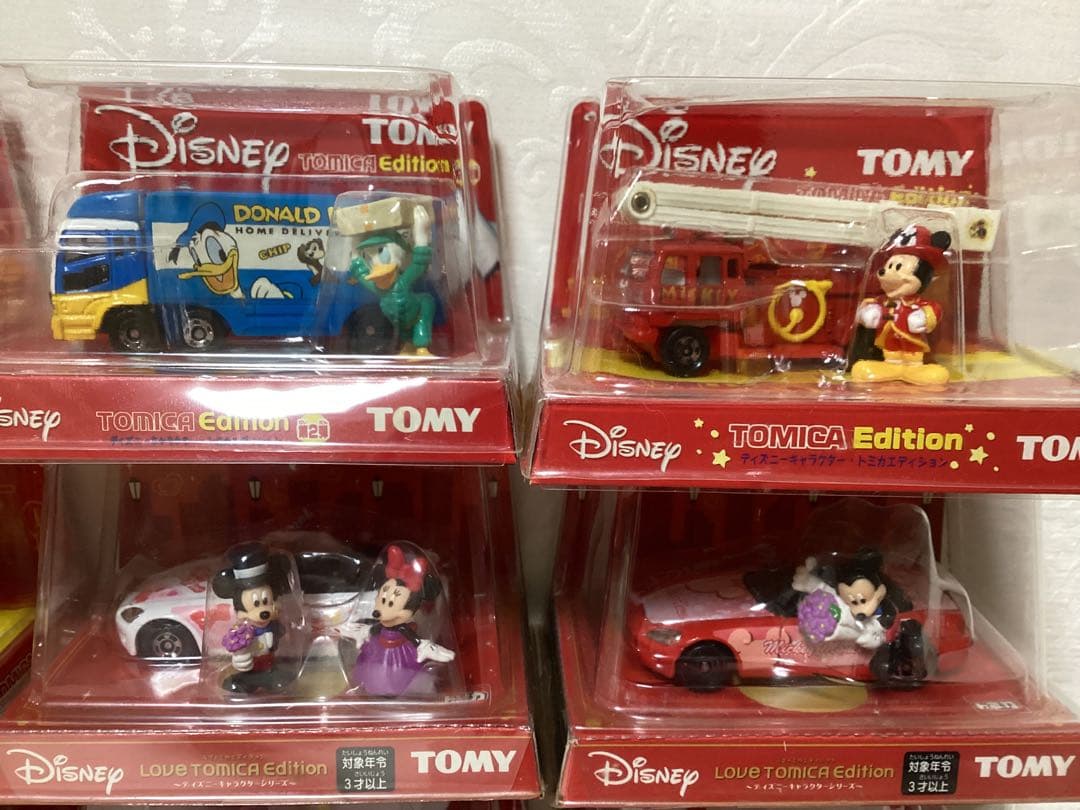 ディズニーキャラクター　トミカエディション　15台　フルコンプ