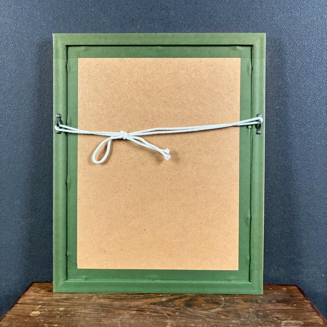 美品 藤城清治「日本の愛唄歌10月 紅葉」レフグラフ 直筆サイン入 楽譜付