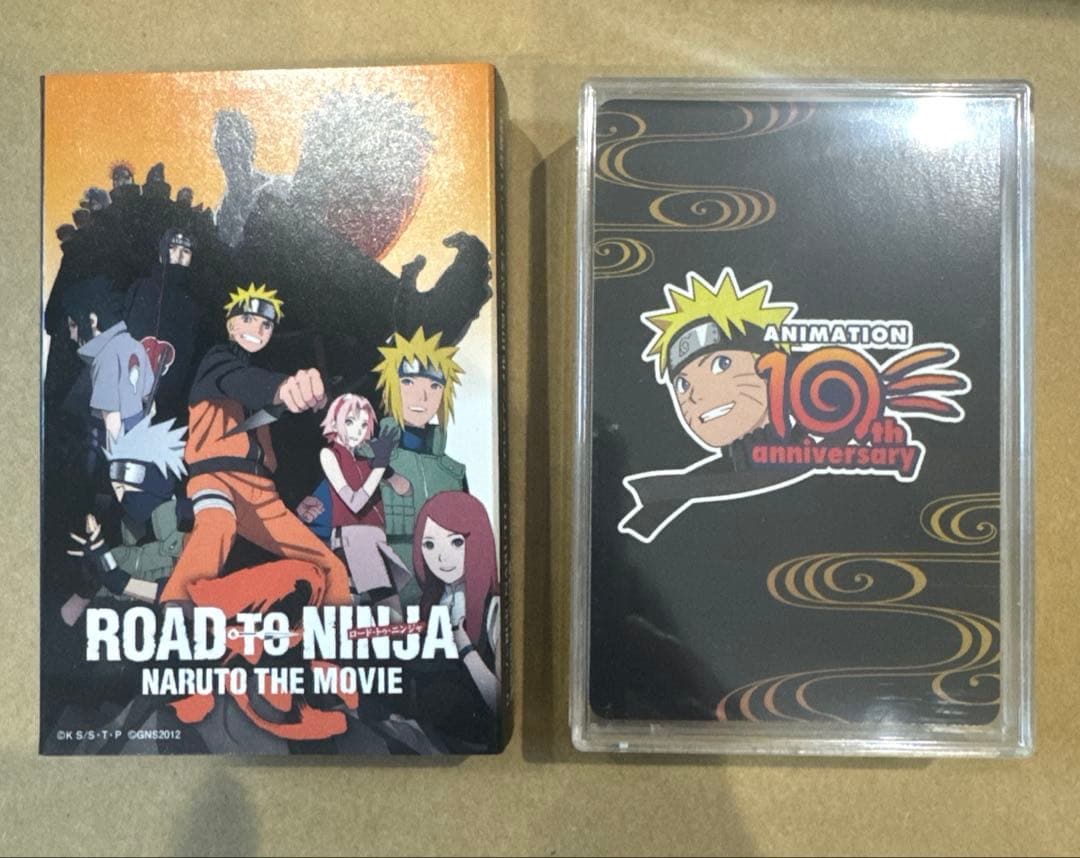 NARUTO ローソン限定 10周年記念トランプ