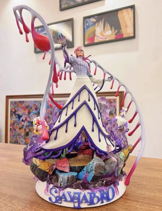 BLEACH 黒衣少年図 ザエルアポロ ガレージキット ガレキ スタチュー③