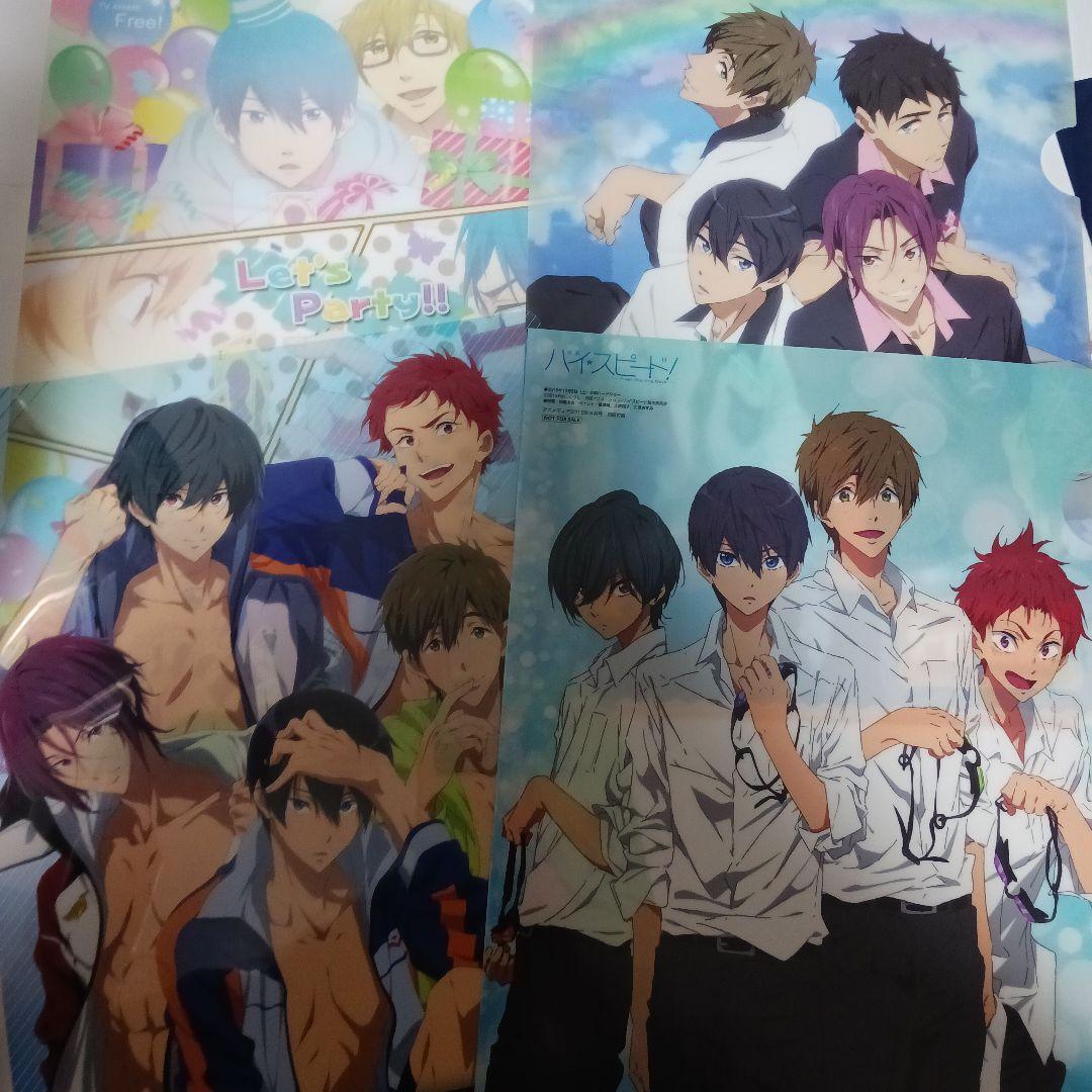 Free!　クリアファイル＆切り抜き　セット　大量　約18000円相当