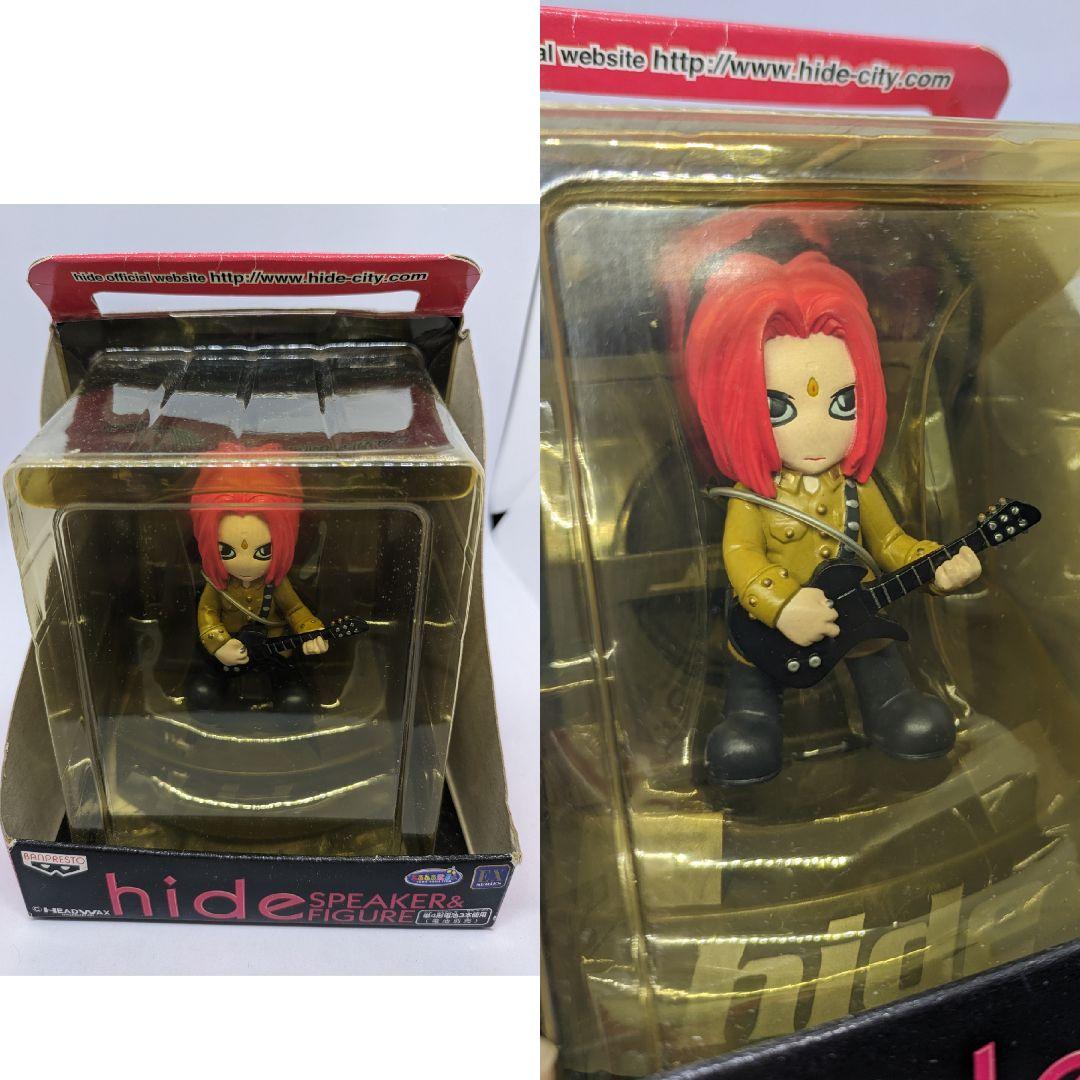 hide　ウォールクロック　ベアブリック　ギターコレクション　イエローハート