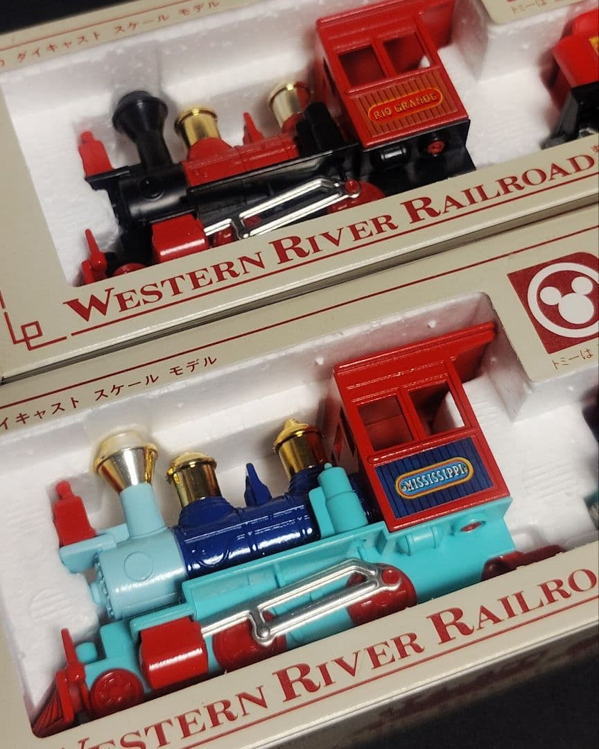 東京ディズニーランド　ウエスタン・リバー鉄道　スケールモデル TOMY