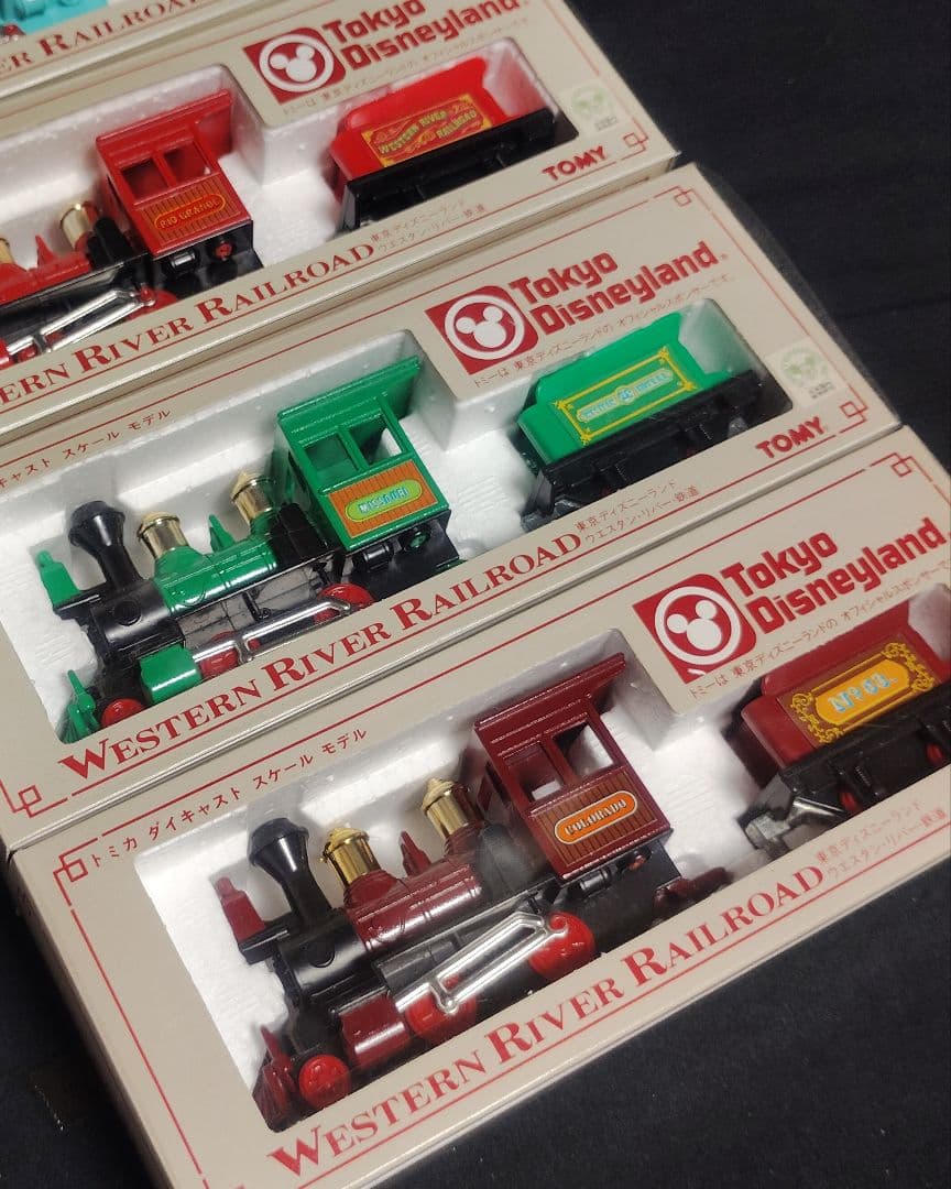 東京ディズニーランド　ウエスタン・リバー鉄道　スケールモデル TOMY