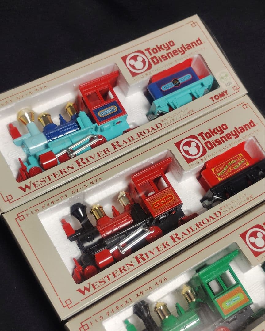 東京ディズニーランド　ウエスタン・リバー鉄道　スケールモデル TOMY