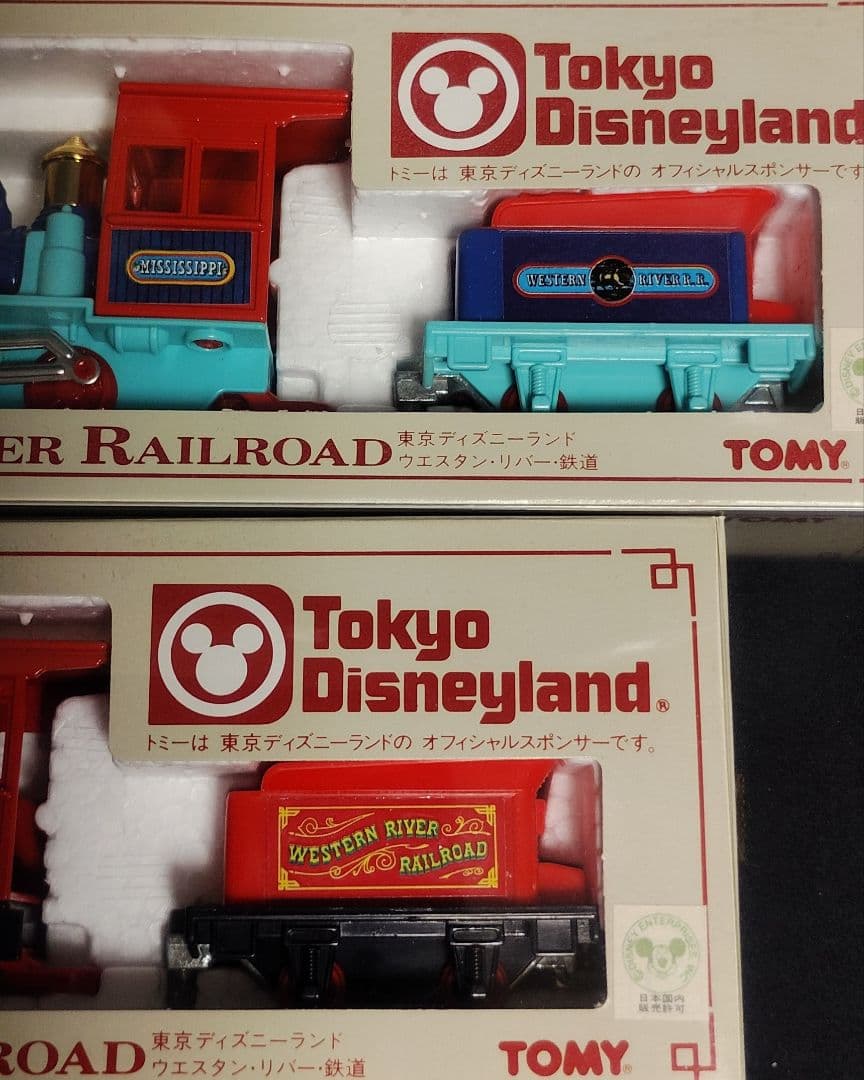 東京ディズニーランド　ウエスタン・リバー鉄道　スケールモデル TOMY