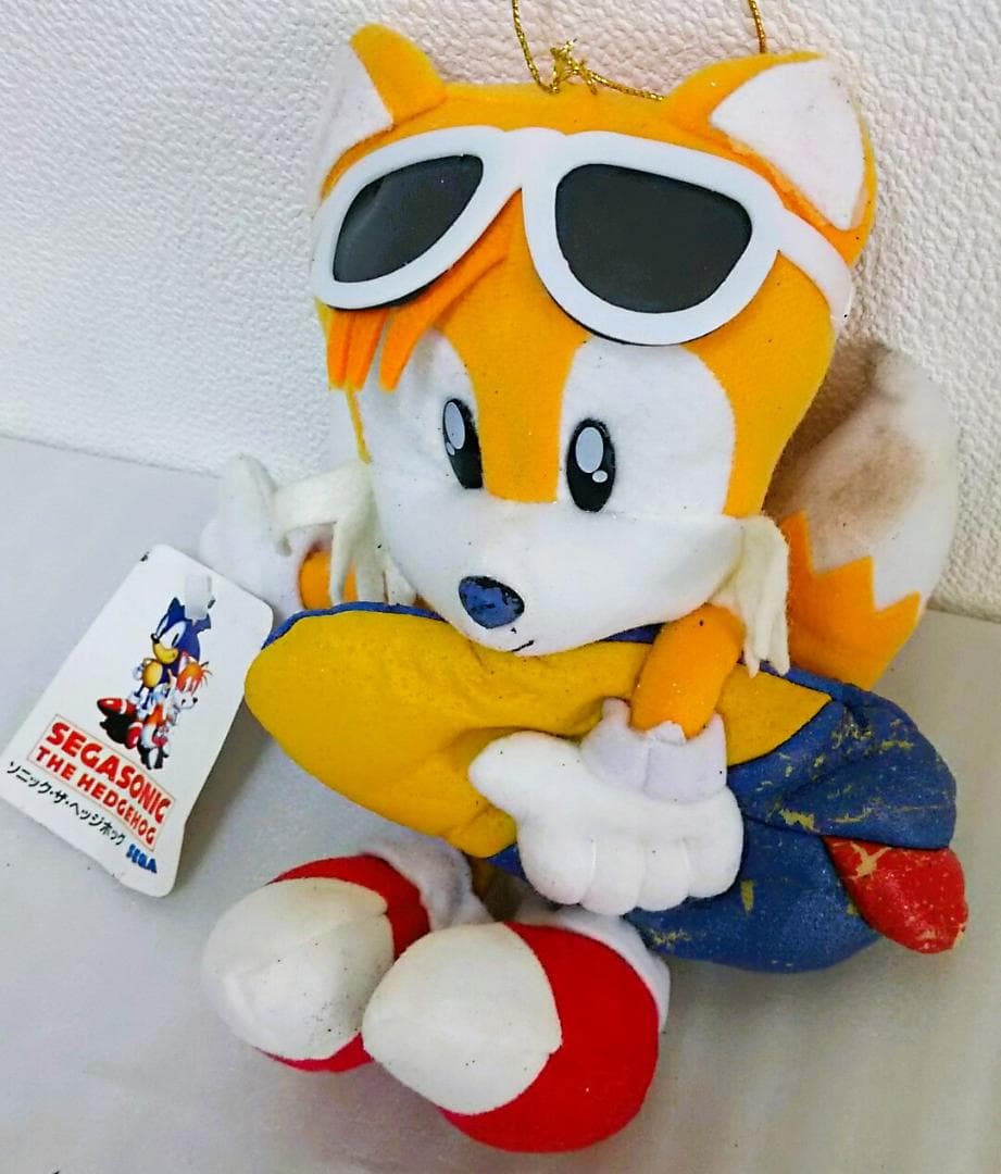 レア！【昭和平成レトロ好きにおススメ♪】マイルス”テイルス”パウアーぬいぐるみ♡