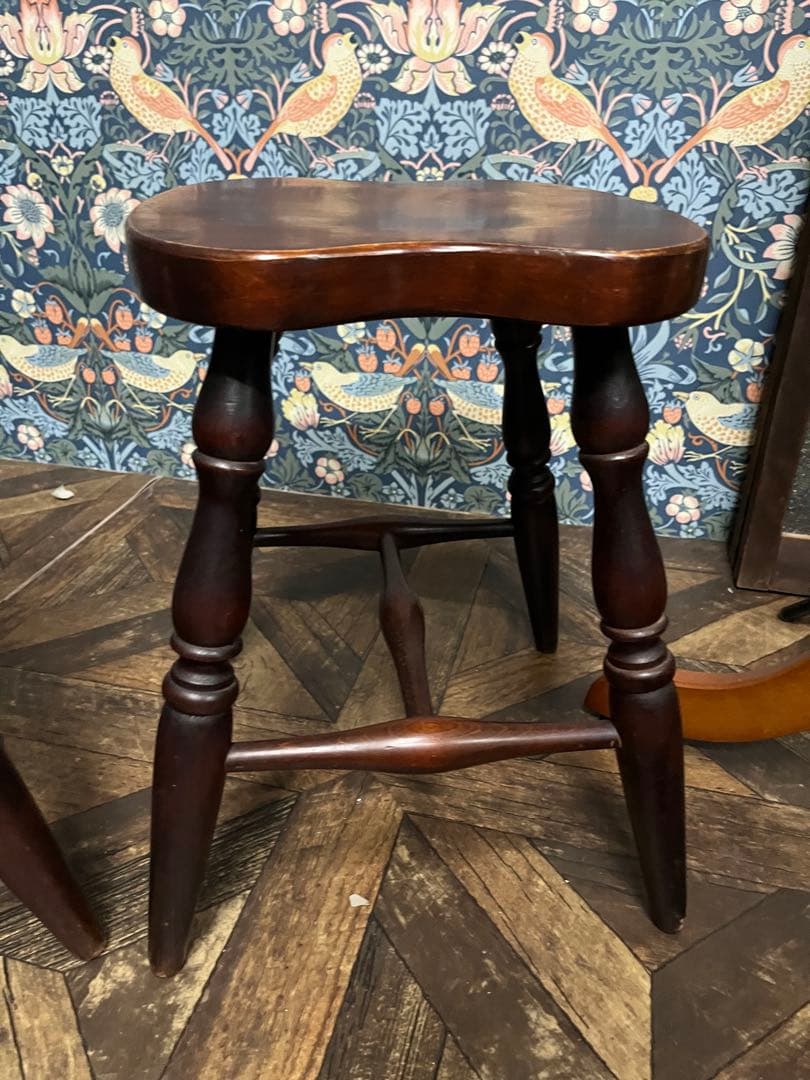 haco＊飛騨産業 キツツキ スツール セット 当時物 昭和レトロ