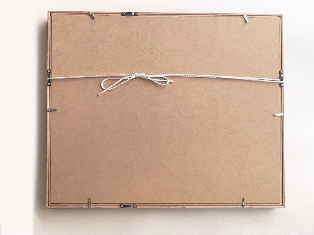 陶芸家　葉山有樹　直筆　肉筆　水彩画　細密絵　細密画　鳳凰　デザイン　図案　額入