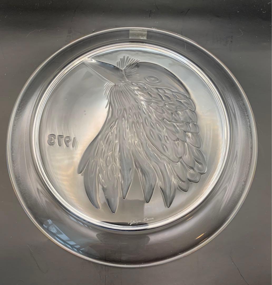 ラリック Lalique イヤープレート 1973  ルネラリック