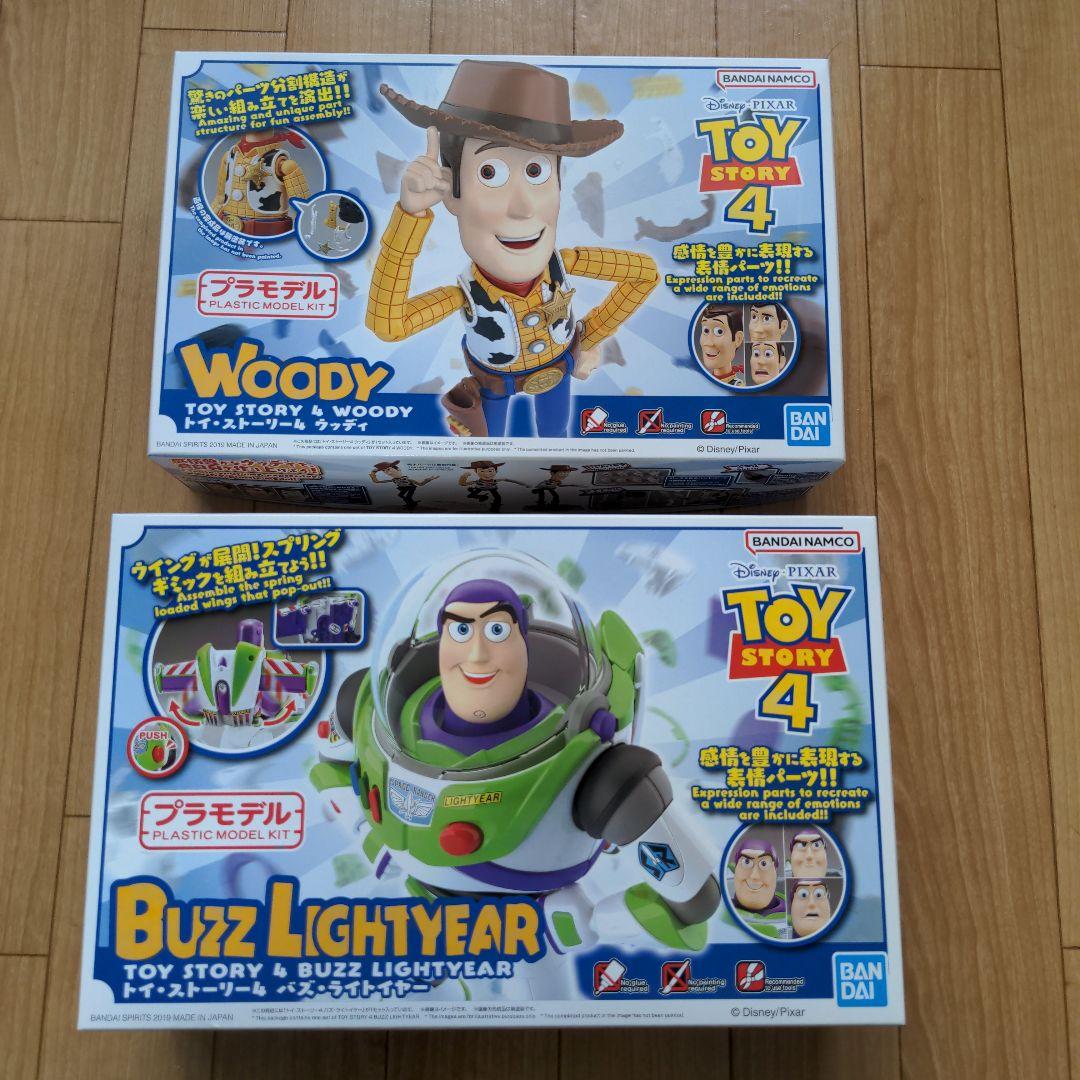 【未使用】トイ・ストーリー 4 ウッディ & バズ・ライトイヤー プラモデル