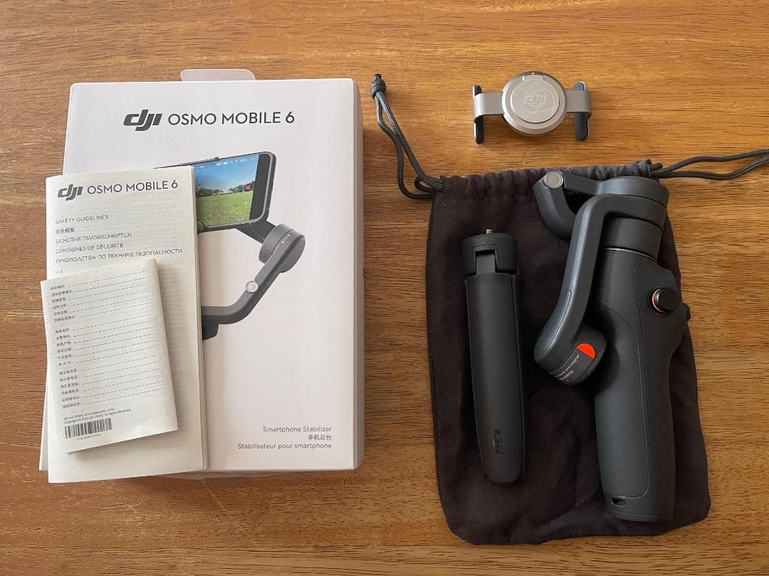 DJI Osmo Mobile 6 スマートフォンスタビライザー【美品】