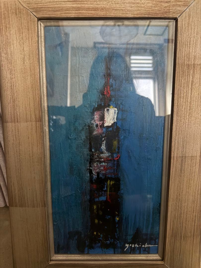 吉岡耕ニ　油彩empire state Bd