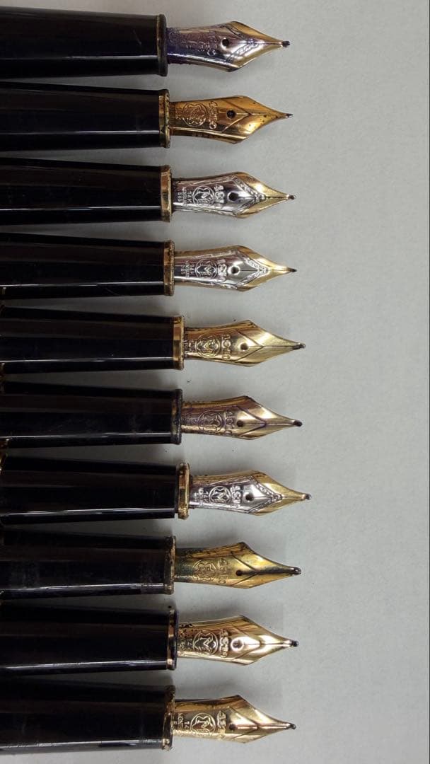 万年筆　モンブラマイスターシュティック10本セット　ペン先14K 4810