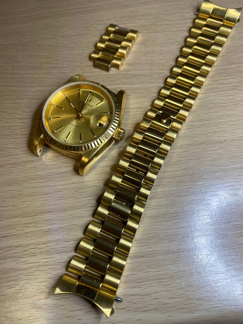 【訳あり品】ブローバ　スーパーセビル　デイデイト eta2834-2