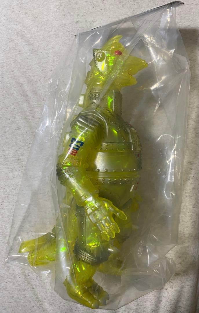 マルサン メカゴジラ 450 オーロラ クリスタルゴジラ ソフビ